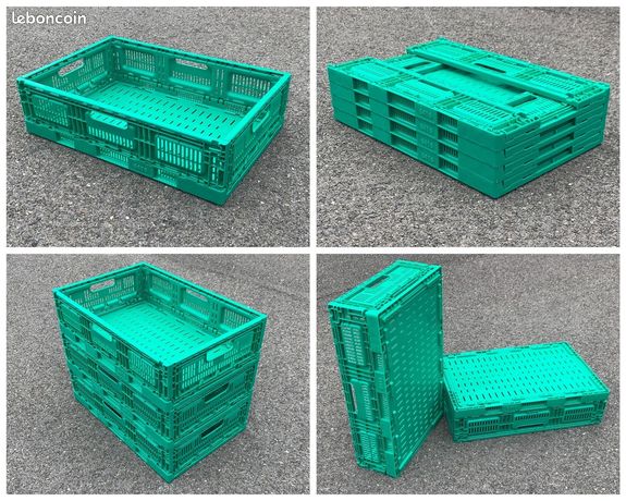 Bac pliable alimentaire 40 x 30 cm et 60 x 40 cm