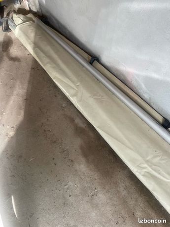Bâche d hivernage pour piscine 5 barres très épaisse couleur beige
