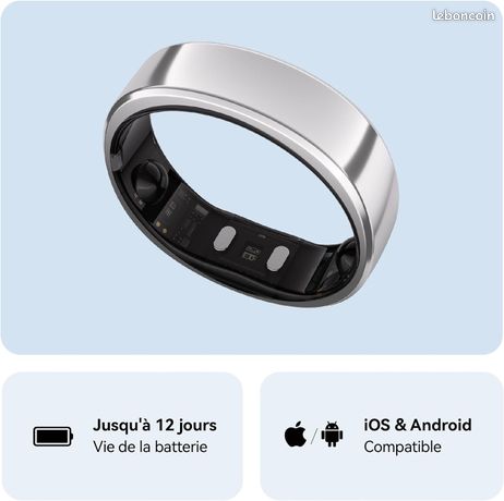 Bague connectée Marque RingConn 2eme génération neuve dans emballage scellé Taille 12