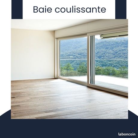 Baie vitrée moderne standard