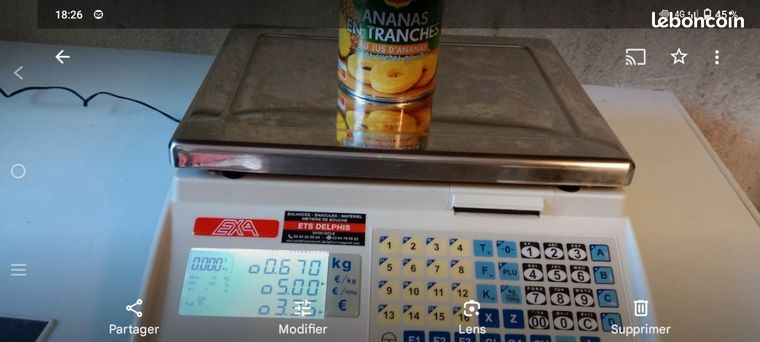Balance de marche