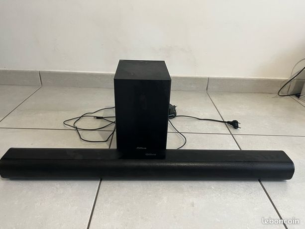 Barre de son avec caisson de basse