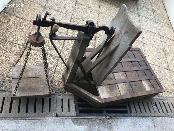 Bascule à poids