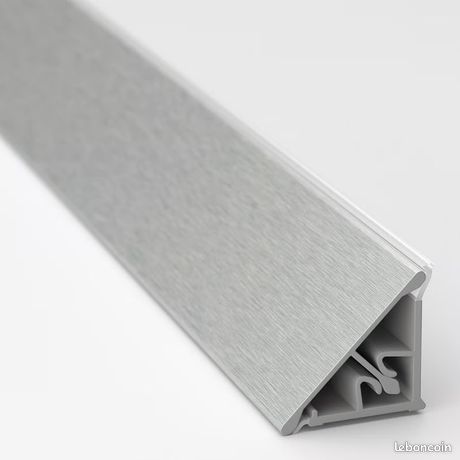 BASKETORP Joint de finition couleur acier inox/aluminium
