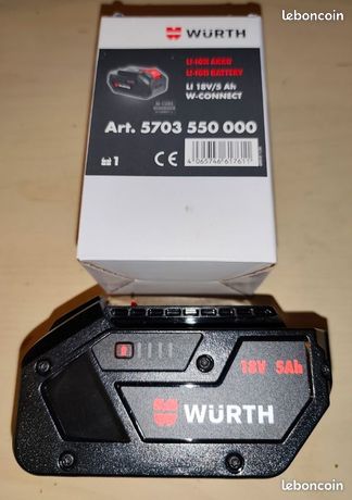 Batterie LI-ION 18V M-CUBE WÜRTH W-CONNECT