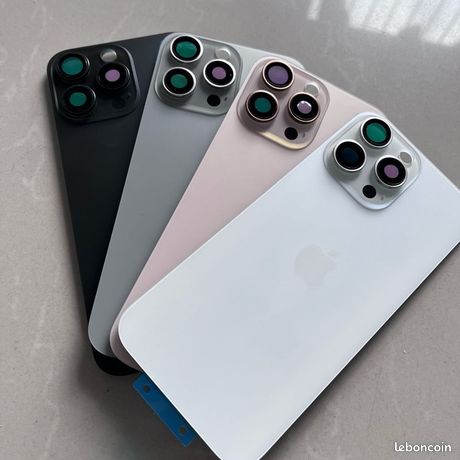 Bloc vitre arrière iPhone 16 Pro / 16 Pro Max