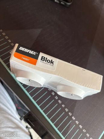 Bloc double prise