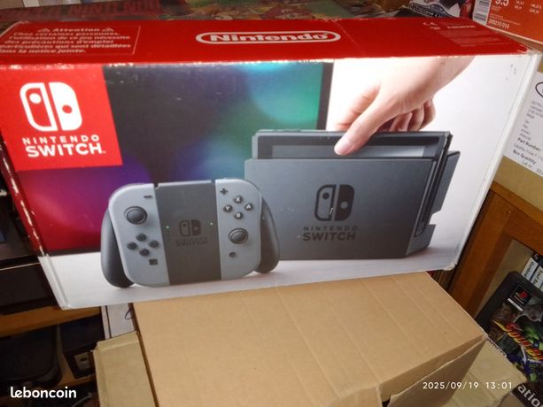 Boîte vide Nintendo Switch