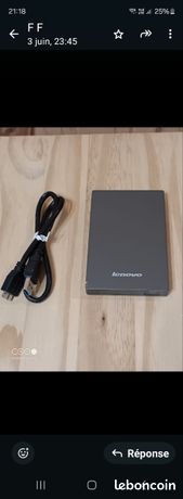 Boitier hdd vide lenovo F309 USB3.0 à