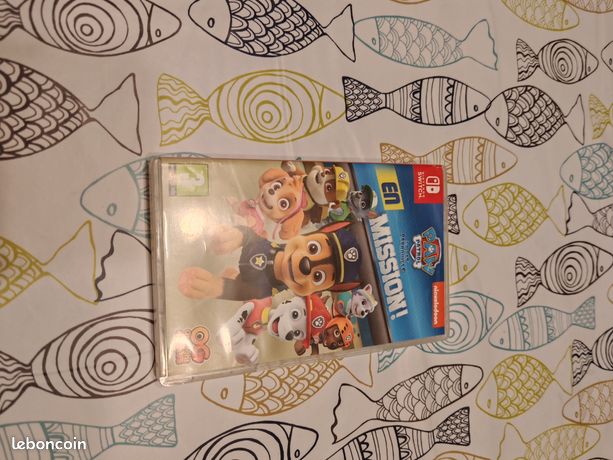 Boîtier Nintendo Switch Pat Patrouille en Mission sans jeu