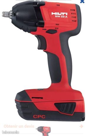 Bouloneuse hilti sw 22-A