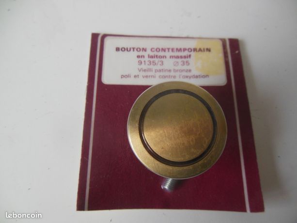 Bouton contemporain