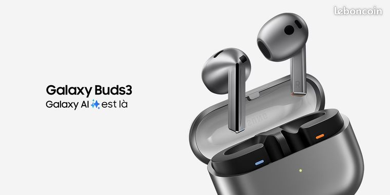 Buds 3 Samsung argent - Neuf