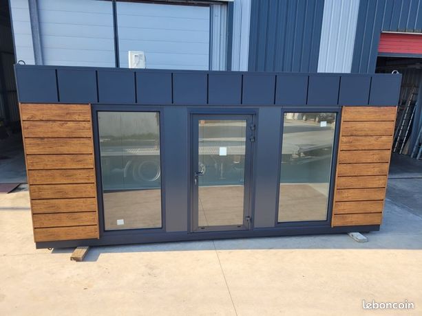 Bungalow 6x3 PROMO bulle de vente mobile modulable container