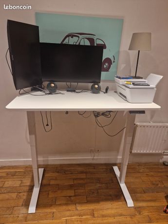 Bureau assis-debout électrique Desktronic Home Pro 140x70 cm