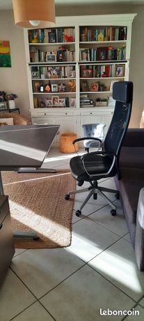 Bureau pc fauteuil caisson armoire
