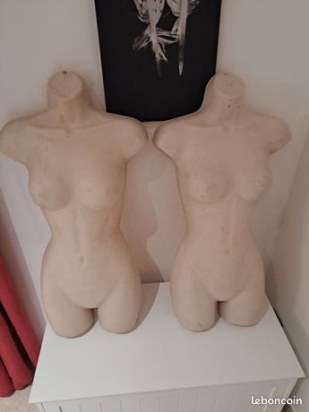 Bustes Mannequins femme blanc