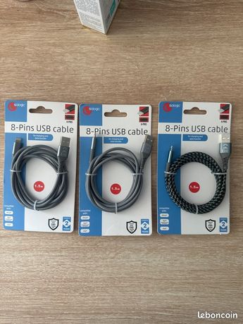 Câble 8-pins USB