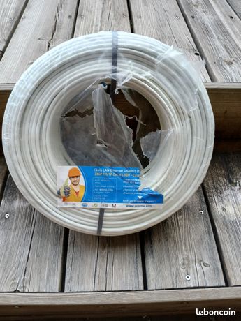 Cable ethernet 2x4PF/utp cat 6