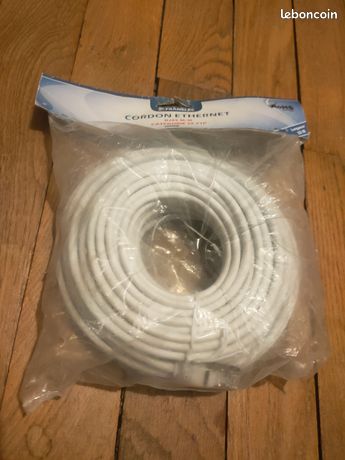 Cable ethernet RJ45 cat 5 20m