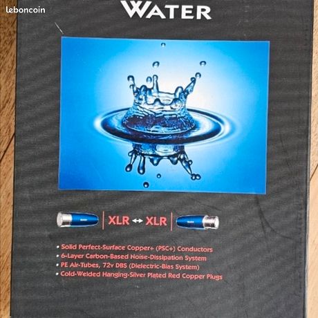 Cables xlr Audioquest Water 1m