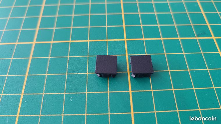 Cache plastique x2 pièce détachée console de jeux Sony Playstation 2 Ps2 SCPH-39004 #D68
