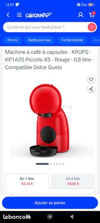 Cafetiere gusto