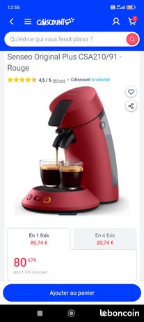 Cafetière Senseo