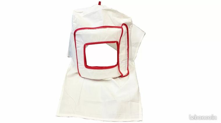 Cagoule de Protection Sécurité Sablage & Aérogommage Vision Dégagée Confort