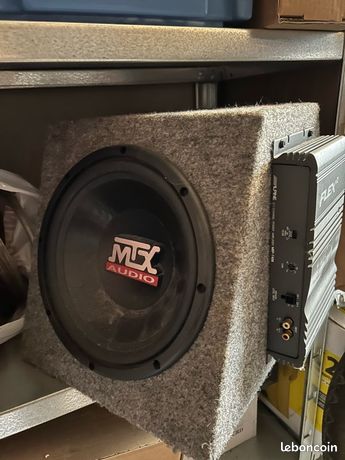 Caisson MTX et ampli ALPINE