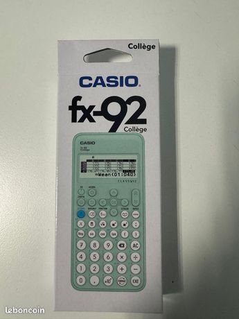 Calculatrice fx92 Collège