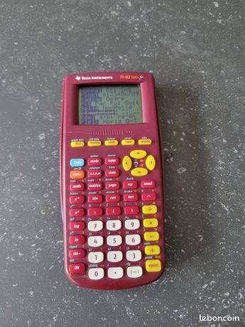 Calculatrice Texas TI-82 stats. FR