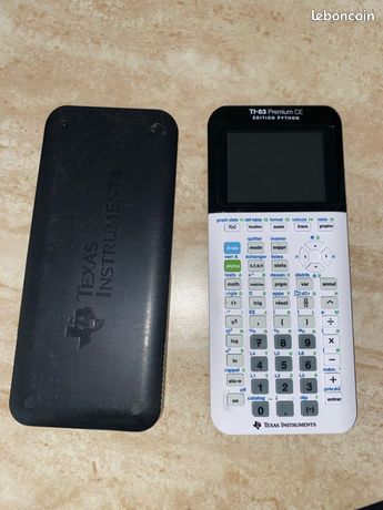 Calculatrice Ti-83 Premium CE Édition Python