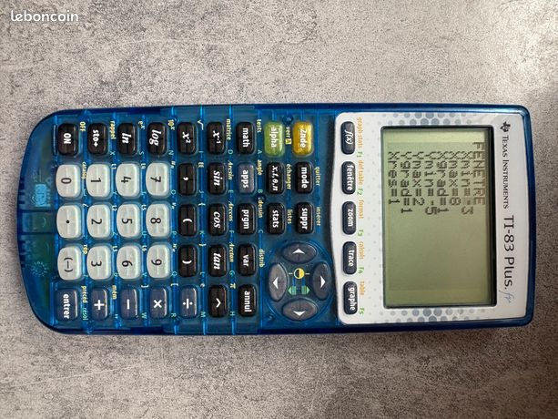Calculette TI-83 Plus