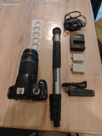 Canon eos 450 d + objectif 75-300