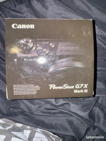 Canon Powershot G7X Mark III