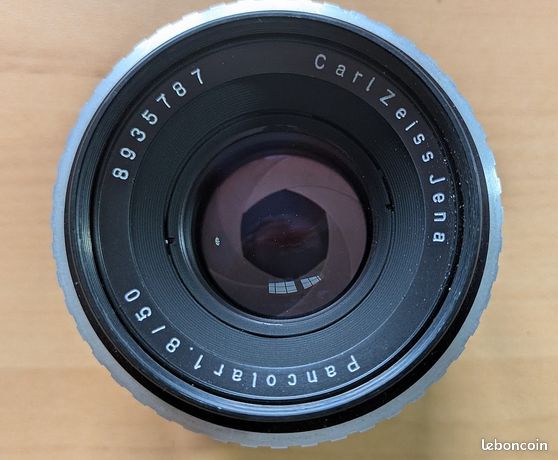 Carl Zeiss Jena Pancolar 1.8 / 50 objectif, M42. Vintage