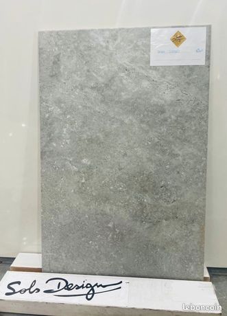 carrelage exterieur imitation travertin gris à petit prix