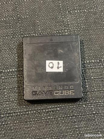 Carte Mémoire Nintendo Gamecube