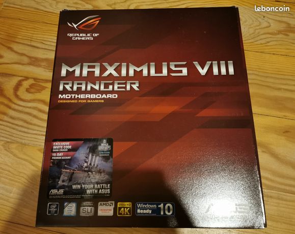 Carte mère ROG Maximus VIII Ranger