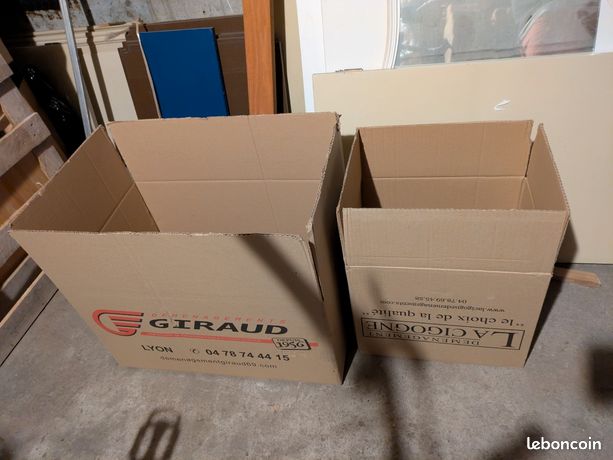 Cartons déménagement