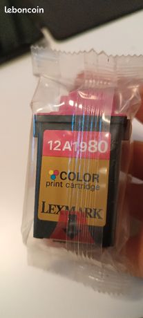 Cartouche d'encre lexmark 12A1980 color