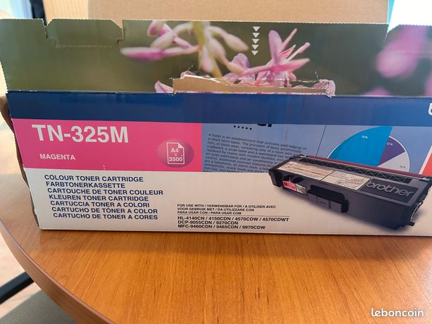 Cartouche de toner brother TN-325 magenta