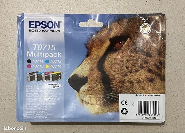 Cartouche encre Epson T0715 Multipack