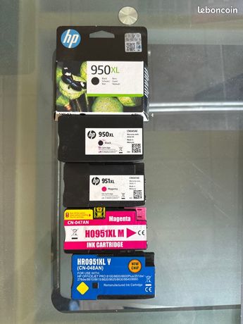 Cartouches d’encre HP 950 et 951 XL