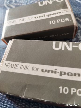 Cartouches d'encre pour stylo plume noir