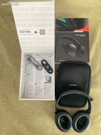Casque Bose QuietComfort SC noir état Neuf