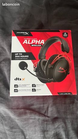 Casque hyper x cloud alpha wireless