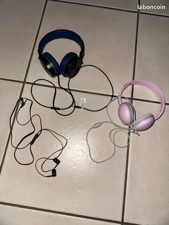 Casque nivea psg + écouteurs yezz