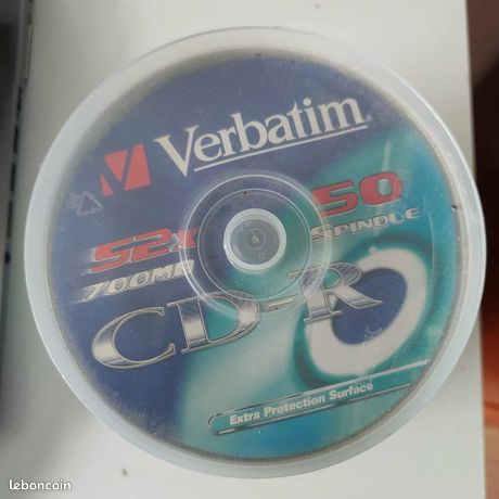 Cdr Vierge boite de 50 Verbatim